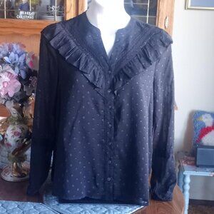Frye Ruffled Blouse